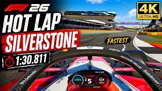 Thumbnail: F1 26 Silverstone Hot Lap | 1:30.811 Time Trial (4K) | Moza Racing