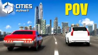 Thumbnail: POV Ride Through My MASSIVE Megacity in Cities Skylines 2