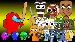 Thumbnail: 어몽어스 Among Us VS Italian Brainrot but They are Incredibox Sprunki | AMONG US FUNNY ANIMATION