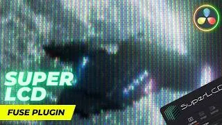 Thumbnail: New LCD Screen Effect inside DaVinci Resolve Fusion