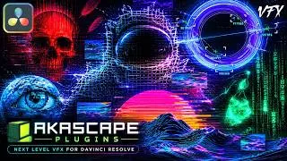 Thumbnail: Akascape VFX Plugins for DaVinci Resolve | Promo
