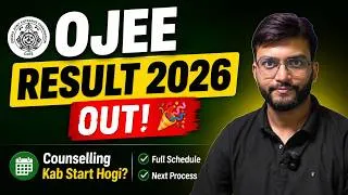 Thumbnail: OJEE Result 2026 Out! 🎉 Counselling Kab Start Hogi? Full Schedule & Next Process
