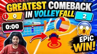 Thumbnail: INTENSE 1 vs 1 volleyfall with mixalis 💀