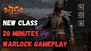 Thumbnail: New Class WARLOCK Released - 20 Minute Gameplay (Diablo 2 Resurrected: Reign of the Warlock)