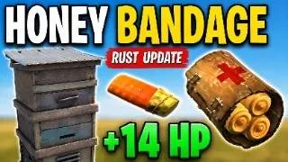 Thumbnail: NEW Honey Bandage in Rust! Cheap Craft, +14 HP, and How Honey Works