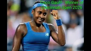 Thumbnail: Coco Gauff's Cincinnati Epic Win Beats Jessica Pegula: A New Era Begins! #cocogauff #cincinnatiopen