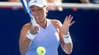 Thumbnail: Pegula's Epic Win Cincinnati Showdown! She Stuns Swiatek for a place in the Final. #cincinnatiopen
