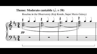 Thumbnail: Variations on a Theme from Mario Galaxy (Rosalina in the Observatory), AKC 7 (Original Composition)