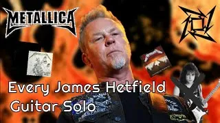 Thumbnail: ALL Guitar Solos Played By James Hetfield in METALLICA
