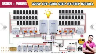 Thumbnail: 32kW Off-Grid Solar System Installation Step-by-Step | Parallel Solis Hybrid Inverters