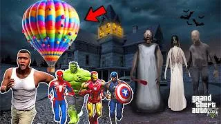 Thumbnail: Franklin ESCAPE OFFICIAL GRANNY 3 HOT AIR BALLOON IN GTA V ! A.K GAME WORLD