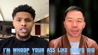 Thumbnail: (OFFICIAL FIGHT) Shakur Stevenson WARNS Manny Pacquiao on Floyd Mayweather prodigy will SMOKE him