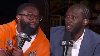 Thumbnail: Terence Crawford & Jaron BOOTS Ennis HEATED Face to Face Back & Forth on fantasy fight