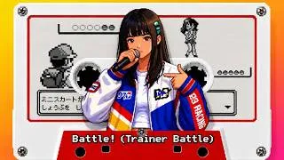 Thumbnail: ポケモン赤緑 – 戦い（VSトレーナー）BGMアレンジ ラップcover / Pokémon Red & Green – Battle! (Trainer Battle) RAP Remix