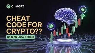 Thumbnail: 🤖📈 DAY TRADE CRYPTO WITH AI! ChatGPT & Grok Secrets Revealed (Get The Edge!) #video  