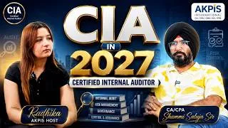 Thumbnail: 🎙️ CIA Certification Podcast | Everything You Need to Know Before You Start! | AKPIS |