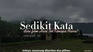 Thumbnail: Sedikit Kata || Sebuah Perbedaan