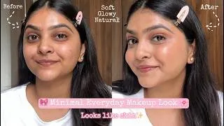 Thumbnail: ✨Minimal Everyday Makeup Routine | Soft, Natural & Glowy Look✨