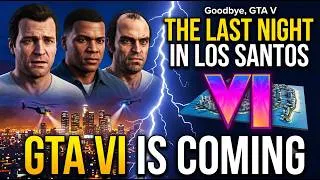Thumbnail: The End of an Era: GTA V Characters React to GTA VI