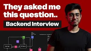 Thumbnail: They asked me this question for Senior Software Engineer position