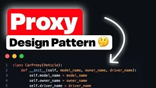 Thumbnail: Proxy Design Pattern | Advance Python