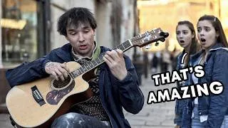 Thumbnail: GUITAR-VIRTUOSO pretended to be HOMELESS GUITARIST and AMAZED PEOPLE #2