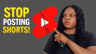 Thumbnail: Stop Posting YouTube Shorts If You Want REAL YouTube Growth in 2025