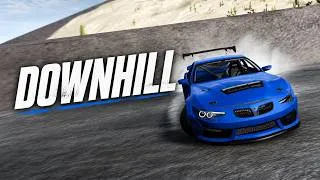 Thumbnail: Downhill VS Random car but What car..... - BEAMNG