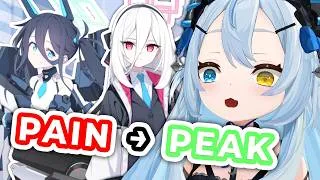Thumbnail: My MOST stressful experience with gachas... Blue Archive Anniversary Fest Banner Pulls!!