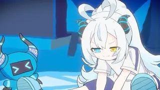 Thumbnail: 【VTUBER DEBUT】 Little CHAOS, big dreams! 【Akugaki Koa | ChromaSHIFT】