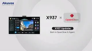 Thumbnail: X937 Major Update: Introducing OpenClaw, Your Self-Evolving Smart Intercom and Life Assistant