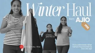 Thumbnail: 🛍Ajio Sweatshirt Haul 2025 ❄️ Trendy Winter Wear Under ₹199 | #AjioFinds