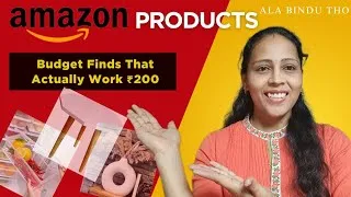 Thumbnail: Pakka worth items from Amazon – ₹299 budget lo mana picks 🛒#under299 #randomfinds #budgethaul #viral