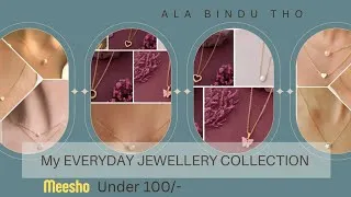 Thumbnail: Meesho Jewellery Haul 💎 Under ₹100 | Budget-Friendly Fashion Picks 2025 #jewelry #latest #viral #yt