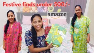 Thumbnail: Latest Amazon Kurti Sets 2025 💫 Festive + Casual Looks on Budget! Honest review💥#kurtihaul #trending