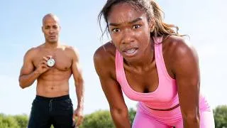 Thumbnail: I Survived David Goggins' Extreme Weight Loss Routine