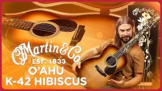 Thumbnail: The Most Beautiful Guitar of 2026 | Martin's K-42 O'ahu Hibiscus Full Review & Demo