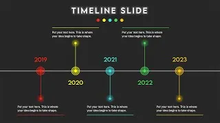 Thumbnail: Create a Simple Animated Timeline in PowerPoint (Step-by-Step & FREE TEMPLATE)