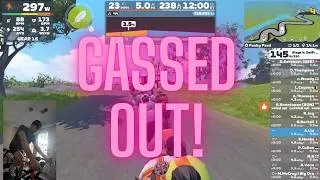 Thumbnail: Gassed Out! Zwift Games Stage 4: Peaky Pave Race