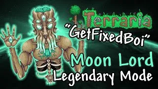 Thumbnail: Moon Lord Boss Fight // Get Fixed Boi Legendary Master Mode // Terraria