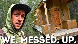 Thumbnail: Attempting To Haul My Cabin On Wheels To Our Off-Grid Property In Alaska