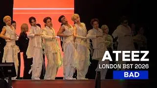 Thumbnail: [4K] ATEEZ "BAD" - BST Hyde Park London 28/06/2026 | Live Performance