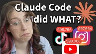 Thumbnail: I let Claude Code take my job (it did better than me)