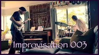 Thumbnail: Aleister Campbell & Max Crook (Duo) - 'Improvisation 003' (for Electric Guitar & Percussion)