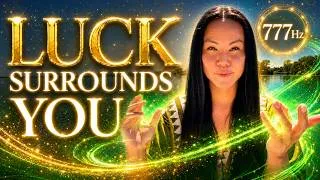 Thumbnail: 777Hz Good Luck for You, Loved Ones & Your Space🍀Attract Powerful Good Luck Energy ✨