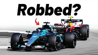 Thumbnail: The Controversial and Confusing End to the British GP Explained