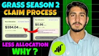 Thumbnail: Grass Airdrop season 2 claim | Grass Airdrop Allocation | Grass Airdrop new update 