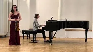 Thumbnail: Valeria Erandi plays Ludwig van Beethoven Romance F major Nr. 2 Op. 50 
