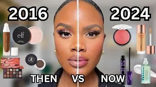 Thumbnail: 2016 vs 2024 MAKEUP TUTORIAL | Transforming Makeup Trends