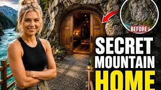 Thumbnail: Alena Built an Incredible Hidden Mountain Tunnel Home from Solid Rock | Full Transformation